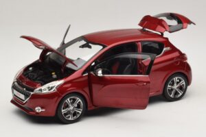 Peugeot 208 GTI Rubis Red Norev 1:18 184700 Metal - imagen 2 de 8