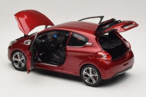 Peugeot 208 GTI Rubis Red Norev 1:18 184700 Metal - imagen 5 de 8
