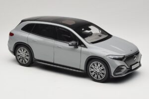 Mercedes EQS SUV X296 Manufaktur Alpine Grey NZG 1:18 B66960591 Metal - imagen 6 de 8