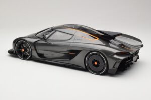 Koenigsegg Jesko Absolut 0-400-0 km/h Récord Graphite Grey GT Spirit 1:12 GT575 Resina - imagen 5 de 6