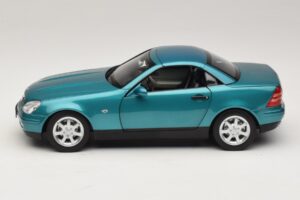 Mercedes SLK R170 Vivianite Green Norev 1:18 183021 Metal - imagen 5 de 10