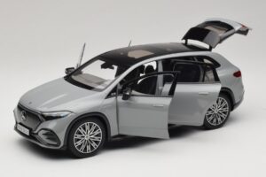 Mercedes EQS SUV X296 Manufaktur Alpine Grey NZG 1:18 B66960591 Metal - imagen 2 de 8