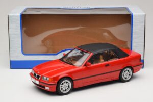 BMW 3 Series E36 Descapotable Rojo MCG 1:18 MCG18317 Metal - imagen 7 de 7
