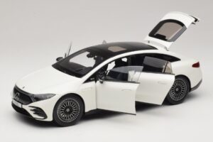 Mercedes EQS V297 Manufaktur Opalite White NZG 1:18 B66961049 Metal - imagen 2 de 8