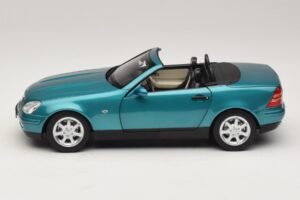 Mercedes SLK R170 Vivianite Green Norev 1:18 183021 Metal - imagen 6 de 10