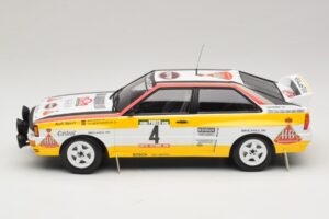 Audi Quattro A2 #4 W. Rohrl / C. Geistdorfer Rally Portugal 1984 Minichamps 1:18 153841104 Metal - imagen 3 de 6