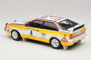 Audi Quattro A2 #4 W. Rohrl / C. Geistdorfer Rally Portugal 1984 Minichamps 1:18 153841104 Metal - imagen 5 de 6