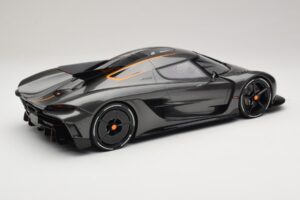 Koenigsegg Jesko Absolut 0-400-0 km/h Récord Graphite Grey GT Spirit 1:12 GT575 Resina - imagen 2 de 6
