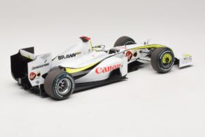 Brawn GP BGP001 #22 J. Button Singapore GP 2009 Minichamps 1:18 180090222 Resina - imagen 2 de 7