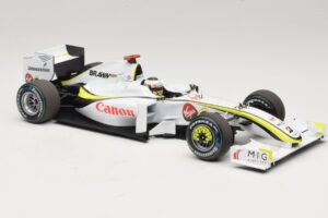 Brawn GP BGP001 #22 J. Button Singapore GP 2009 Minichamps 1:18 180090222 Resina - imagen 4 de 7