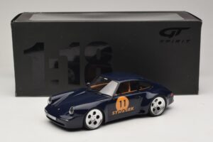 Porsche 911 964 Strosek Mega 30 Sea Blue GT Spirit 1:18 GT969 Resina - imagen 6 de 6