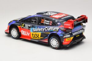 Ford Puma Rally1 #22 M. Sesks / R. Francis Rally Sweden 2025 IXO 1:18 18RMC240 Metal - imagen 5 de 6