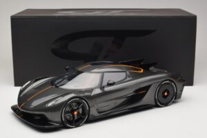 Koenigsegg Jesko Absolut 0-400-0 km/h Récord Graphite Grey GT Spirit 1:12 GT575 Resina - imagen 6 de 6