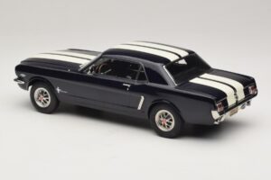 Ford Mustang Nightmist Blue Norev 1:18 182805 Metal - imagen 5 de 6