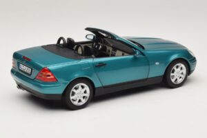 Mercedes SLK R170 Vivianite Green Norev 1:18 183021 Metal - imagen 4 de 10