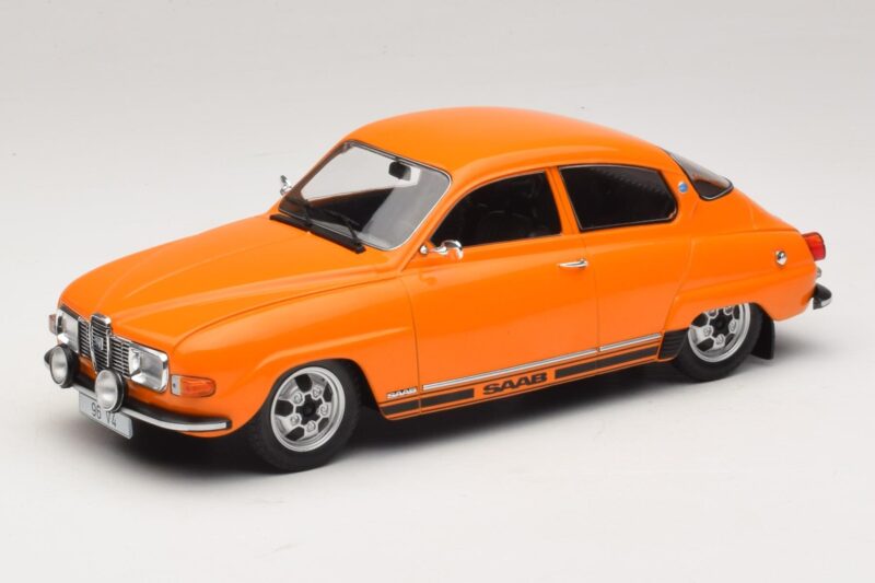 Saab 96 V4 Naranja MCG 1:18 MCG18654 Metal