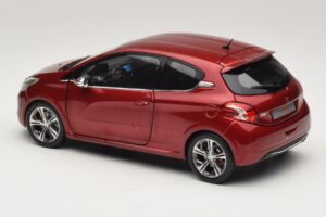 Peugeot 208 GTI Rubis Red Norev 1:18 184700 Metal - imagen 7 de 8