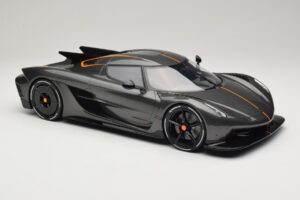 Koenigsegg Jesko Absolut 0-400-0 km/h Récord Graphite Grey GT Spirit 1:12 GT575 Resina - imagen 4 de 6