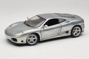 Ferrari 360 Modena Plata Cromada Hot Wheels 1:18 27774 Metal