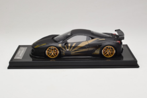 Ferrari 458 LB Works Matt Black BBA 1:18 REMC037 Resina