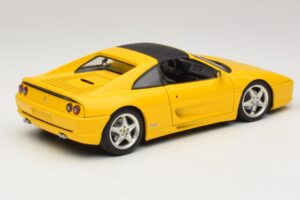 Ferrari F355 Spider Amarillo con Techo Negro UT Models 1:18 180074030-P4 Metal - imagen 3 de 8