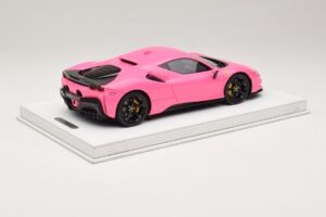 Ferrari SF90 Pack Fiorano Brillante Qatar Pink BBR 1:18 RACELINE137 Resina - imagen 2 de 7