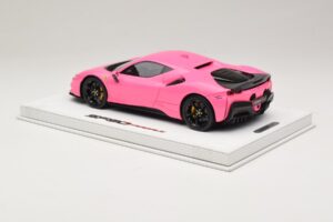 Ferrari SF90 Pack Fiorano Brillante Qatar Pink BBR 1:18 RACELINE137 Resina - imagen 5 de 7