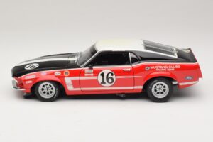 Ford Mustang Boss 302 #16 Bud Moore Engineering G. Follmer Trans-Am 1969 OEM 1:18 FORD006 Metal - imagen 4 de 8