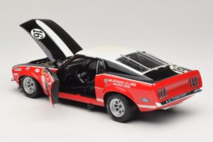 Ford Mustang Boss 302 #16 Bud Moore Engineering G. Follmer Trans-Am 1969 OEM 1:18 FORD006 Metal - imagen 5 de 8