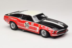 Ford Mustang Boss 302 #16 Bud Moore Engineering G. Follmer Trans-Am 1969 OEM 1:18 FORD006 Metal - imagen 6 de 8