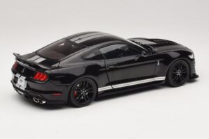Ford Mustang Shelby GT500 S550 Negro IXO 1:18 U18RDC002-FO Metal - imagen 3 de 8