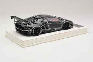 Lamborghini Aventador Liberty Walk TRON Negro Brillante JUC 1:18 J32-14 Resina - imagen 2 de 7