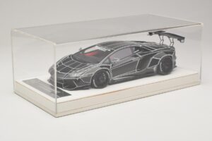 Lamborghini Aventador Liberty Walk TRON Negro Brillante JUC 1:18 J32-14 Resina - imagen 6 de 7