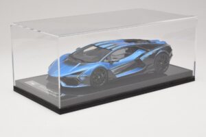 Lamborghini Revuelto Blue Black IVY Merit 1:18 REMC040 Resina - imagen 6 de 7