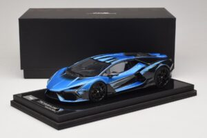 Lamborghini Revuelto Blue Black IVY Merit 1:18 REMC040 Resina - imagen 7 de 7