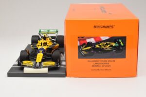 McLaren MCL38 #4 L. Norris Monaco GP Winner 2024 Minichamps 1:18 537242604 Resina - imagen 6 de 7