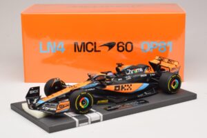 McLaren MCL60 #81 O. Piastri Hungarian GP 2023 Minichamps 1:18 537233081 Resina - imagen 7 de 7