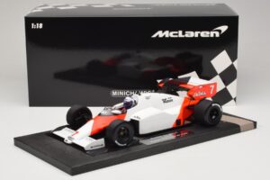 McLaren MP4/2 TAG #7 A. Prost Portuguese GP Winner 1984 Minichamps 1:18 537841807 Resina - imagen 7 de 7