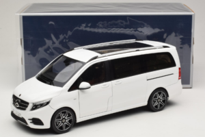 Mercedes V-Class W447 AMG Line Blanco Norev 1:18 183876 Metal - imagen 8 de 8