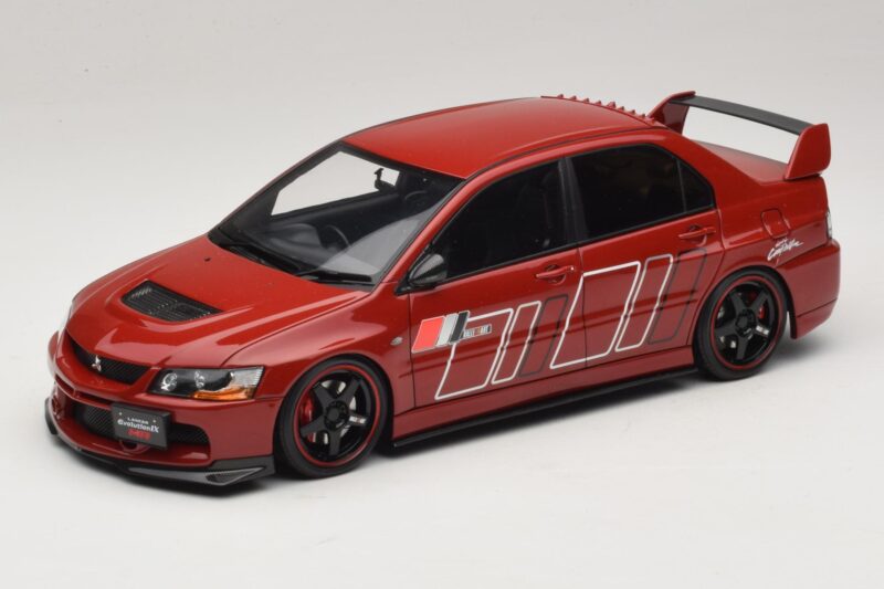 Mitsubishi Lancer Evolution IX MR Fast & Furious Rojo Ignition Model 1:18 2374 Resina