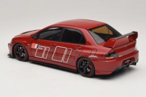Mitsubishi Lancer Evolution IX MR Fast & Furious Rojo Ignition Model 1:18 2374 Resina - imagen 5 de 6