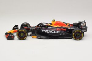 Oracle Red Bull Racing RB19 S. Perez Abu Dhabi GP 2023 Minichamps 1:18 110232311 Resina - imagen 3 de 7