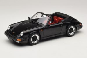Porsche 911 3.2 Carrera Descapotable Negro Minichamps 1:18 100063035 Metal