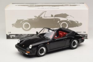 Porsche 911 3.2 Carrera Descapotable Negro Minichamps 1:18 100063035 Metal - imagen 8 de 8