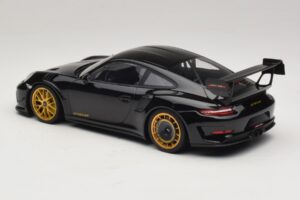 Porsche 911 992 GT3 RS Manthey Racing Negro con Llantas Doradas Minichamps 1:18 MR-911-GT3RS-1804 Metal - imagen 5 de 6