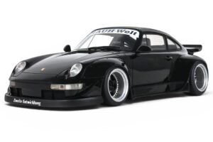 Porsche 911 993 RWB Negro GT Spirit 1:18 GT587 Resina
