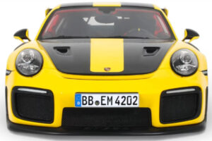Porsche 911 GT2 RS 991.2 Nurburgring Lap Record Amarillo GT Spirit 1:18 GT972 Resina - imagen 4 de 5