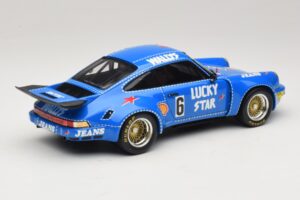 Porsche 911 RSR #6 Wallys Jeans Nurburgring 1974 Spark 1:18 18S088 Resina - imagen 2 de 6