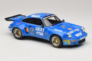 Porsche 911 RSR #6 Wallys Jeans Nurburgring 1974 Spark 1:18 18S088 Resina - imagen 4 de 6