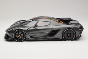 Koenigsegg Jesko Absolut 0-400-0 km/h Record Graphite Grey GT Spirit 1:18 GT575 Resina - imagen 3 de 6